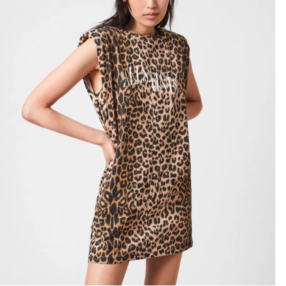 Nwot ALLSAINTS Coni Drop Out Dress